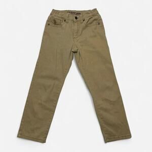 U.S. Polo Assn. Khaki Stretch Pants Boys Size 6 Classic School Casual